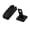 Black, variant on Wall Mount Door Holder With Strong Cushioning And Quiet Shut For Home Business Hospitality