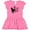 Raspberry with Polka Dots, variant on Inktastic Live Like Someone Left the Gate Open Horse Silhouette Girls Toddler Dress