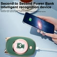 thumbnail image 4 of Nkmbld Hand Warmers Rechargeable, Power Bank Warm Warmers 2-in-1 Quick Charge Hand Warmer for Outdoor Indoor, Warmer Gift for Hunting, Golf, Camping, Green, 4 of 9