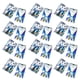 thumbnail image 1 of Bolsa Ziplock de 100 piezas, bolsa de polietileno grueso con válvula de cierre autosellante pequeña, paquete de sellado para bocadillos y joyas, 1 of 8