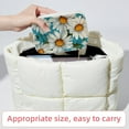 thumbnail image 6 of Little Daisy Velvet Portable Jewelry Box with Removable Compartment - Ultimate Gift for Bracelet and Earring Organization, 6 of 7