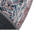 thumbnail image 6 of Unique Loom Yara Collection Area Rug - Aramis (7' 10" Round Navy Blue/Beige), 6 of 6