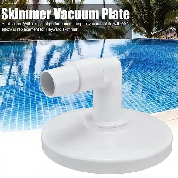 FOR 1PC Pool Cleaner Replacement Accessories 90 ° Bend Head Vacuum Plate For Skimmer