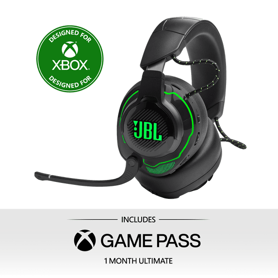 Restored JBL Quantum 910X Wireless for XBOX, Wireless over-ear console gaming headset with head tracking-enhanced, Active Noise Cancelling and Bluetooth