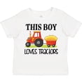 thumbnail image 3 of Inktastic Farming Cute Boy Loves Tractors Boys Toddler T-Shirt, 3 of 5