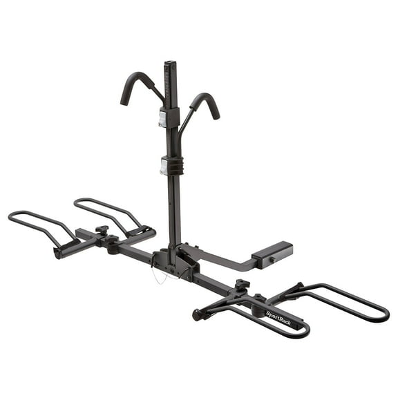 SportRack Crest 2 Locking Hitch Mounted Rack, Black