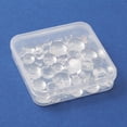 thumbnail image 2 of 56Pcs 5 Styles Transparent Glass Cabochons Clear Dome Cabochon for Cameo Photo Pendant Jewelry Making Clear 5.5~16x3~7.5mm DIY, 2 of 6