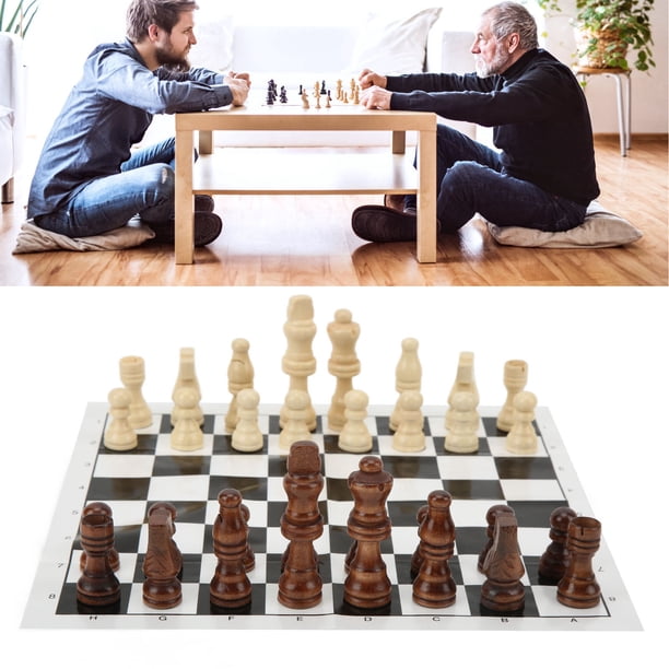 Juegos De Tablero De Ajedrez Plegable Con 32 Piezas De Ajedrez, Juegos De Mesa Divertidos Portátiles, Juegos De Ajedrez Para Fiestas Navideñas