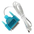 thumbnail image 1 of USB to Printer DB25 25-Pin Parallel Port Cable Adapter, 1 of 2