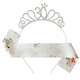 thumbnail image 3 of Conjunto de cumpleaños 13 11 10 15 21 30 40 50 60 Cintas para el pelo Cinturón de etiqueta Correas de hombro estampadas, 3 of 5