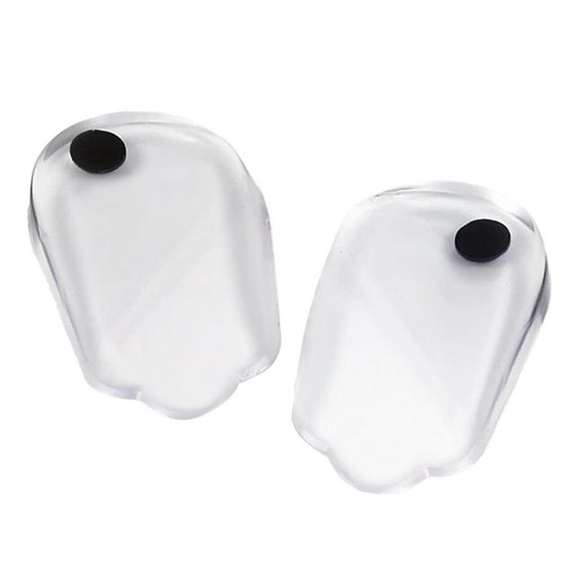 1 Par de Pntils Transparentes de para Adultos, Almohadil de Apoyo , Corrección de Talón, Almohadil - L Sunnimix Almohadilla para el talón con corrección de gel