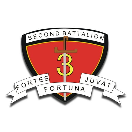 3rd Battalion 7th Marine Regiment - 3.8 Inch 2nd Battalion 3rd Marine Regiment Sticker