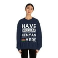 thumbnail image 3 of Have No Fear The Kenyan is here Kenya Pride Unisex Sweatshirt, S-2XL, 3 of 9