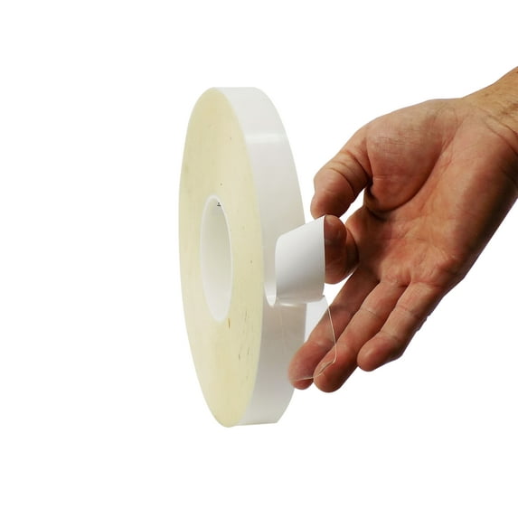 WOD Tape Acrylic Mounting Tape 0.50 in. x 60 yd. Clear Double Sided Tape, 24 Pack