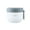 White, variant on 600ML/800ML Oats Container with Lids Spork Microwave Safe Stainless Steel Overnight Oats Jar Cereal Milk Vegetable Fruit Salad Storage Container Picnic Supplies