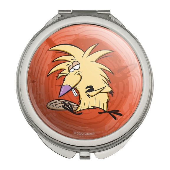 Angry Beavers Norbert Compact Travel Purse Handbag Makeup Mirror
