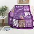 thumbnail image 2 of Happy Retirement Gifts Cozy Retirement Blanket for Women, Best Retirement Gift for Nurse, Co Worker, Boss Lady 80''x 60'', Happy Retirement Party Decorations Flannel Blankets, Retired Gifts, 2 of 5