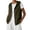 L0123 Army Green, variant on Women Sleeveless Hooded Zip Up Casual Sweatshirt Waistcoat With Pockets Outwear Jacket