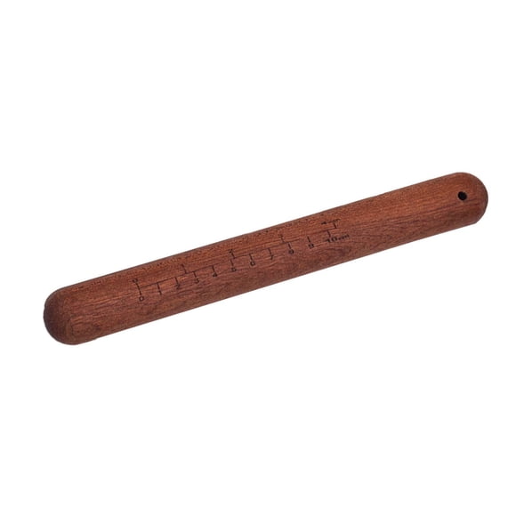 Accesorios para hornear y amasar masa Rodillo de madera francés duradero Rodillo para amasar 25cmx3cm