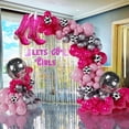 thumbnail image 1 of Kit de guirnaldas con forma de arco con forma de globo ECEAE, Cowgirl Last Rodeo Party, 1 of 8