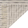 thumbnail image 5 of LR Home White/ Navy Striped Ombre Nautical Flatweave Throw Blanket, 5 of 9