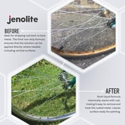 JENOLITE Rust Remover for Metal - Fast Acting No Drip Thick Liquid - Industrial Strength, Removes Rust Back to Bare Metal - 5oz 150ml