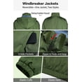 thumbnail image 6 of GINGTTO Men's Winter Softshell Fleece Lined Reversible Bomber Jacket with Detachable HoodGINGTTO Mens Winter Jacket Softshell Fleece Lind with Detatchable Hood，Reversible Bomber Windbreaker for Men, 6 of 7
