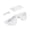 Transparent leg electroplated conductive, variant on Smart Eye Wellness Glasses with Microcurrent & Red Light, Portable Visual Fatigue Relief Tool for Computer Users and Gamers, 3 Intensity Levels, Cordless Eye Care Companion for Modern Life