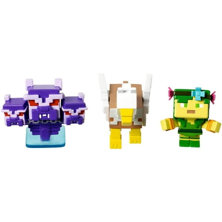 Minecraft Build-A-Mini 3-Pack Wither Cerebus, Horse Gryfin, And (Best Minecraft Texture Packs For Mac)