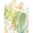 thumbnail image 2 of Vess, June Erica 12x14 White Modern Wood Framed Museum Art Print Titled - Island Flora II, 2 of 4