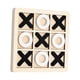 thumbnail image 2 of Tic TAC Toe Juego de mesa Rompecabezas Juego familiar Hecho a mano Clásico interactivo XO Table Toy Noughts and Crosses para niños Outdoor Indoor, 2 of 9