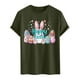 thumbnail image 4 of Camisa Casual de Cuello de la Tripulación de la Impresión de Pascua de Manga Corta de Verano Top Ligero de Poliéster para los Hombres, Camiseta de Manga Corta para el Uso Diario de Primavera Verano, 4 of 8