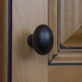 thumbnail image 4 of GlideRite 1.125 in. Classic Oval Cabinet Knob, Oil Rubbed Bronze, 4 of 5