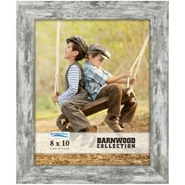 Icona Bay 8x10 Pony Gray Picture Frame, Rustic Style, 1 Pack, Barnwood Collection (US Company)