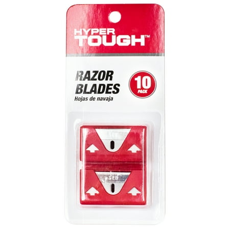- Hyper Tough Single Edge Razor Blades, 10-pack