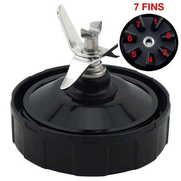 Pro Extractor Blade Replacement Part 431KKU480 Compatible with Nutri Ninja Auto-iQ BL480 BL681A BL682 BL640 (7 fins)