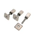 thumbnail image 1 of 3 Surfboard Longboard Sliding Fin Screw & Fin Plate Replacement Kit For Stand Up Paddle Body Board - Plemdea, 1 of 3