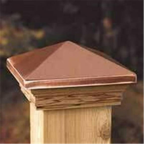 Maine Ornamental 0456798 High Point Top Post Cap with Cedar Wood Base, 4 x 4 in.