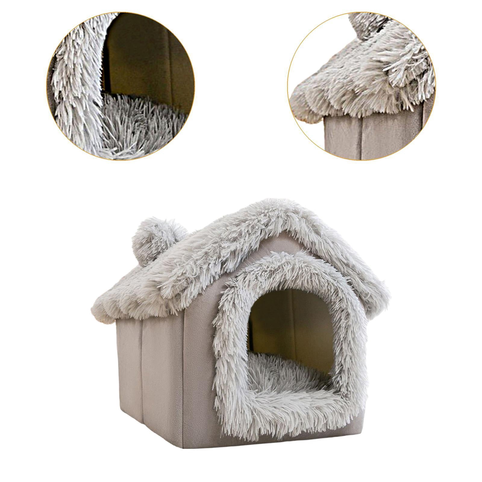 Nac Ou Tente Intérieure Fermée Pour Chat/Chien - Dôme Douillet Et Chaud - Pour Animaux Jusqu'à 4 Kg - Idéal Automne/Hiver - 8