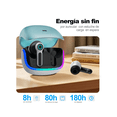 thumbnail image 3 of Audífonos Bluetooth Gamer Inalámbricos Belug, Azul Negro, 3 of 5