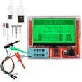 thumbnail image 1 of Riwcyla LCR,T10H Transistor Meter Multi,Function Capacitance Resistance Tester Large Screen Graphic Display Transistor Meter for Diode Capacitor Resistor Transistor, 1 of 6