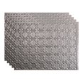 thumbnail image 1 of FASÄDE 18in x 24in Traditional Style 6 Galvanized Steel Backsplash Panel (5 Pack), 1 of 5