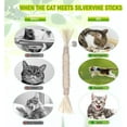 thumbnail image 5 of Natural Silvervine Dental Sticks，Specifically designed for indoor cats, suitable for chewing and dental care., 5 of 7