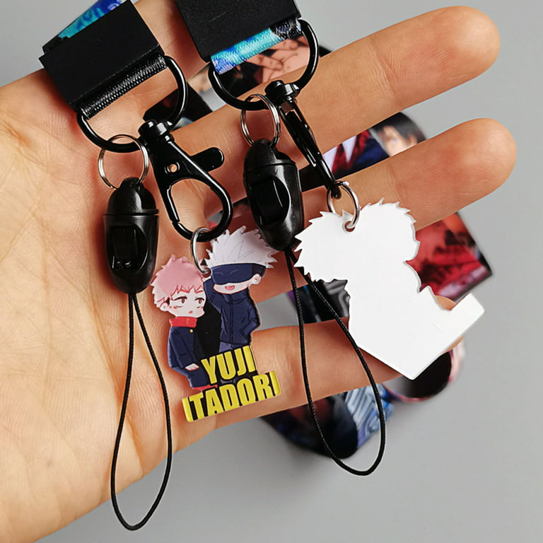 Anime Jujutsu Kaisen Lanyard Keychain Badge Id Card Mobile Phone Case Flash  Disk Anti Lost Neck Hang Straps