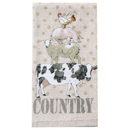 Kayo Designs - Kay Dee Designs R3250 Farm Life Animals Terry Towel