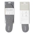 thumbnail image 2 of Foot Petals Mens 75177.FLS.00073 Dark Heather Grey Micro Wool Flat Sock, 2 of 5