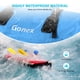 thumbnail image 2 of Bolsa de viaje impermeable Gonex, 60 litros, impermeable, azul claro, 2 of 8