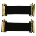 thumbnail image 1 of Cordon Élastique Standard 6 Po., Noir - Lot de 2, 1 of 1