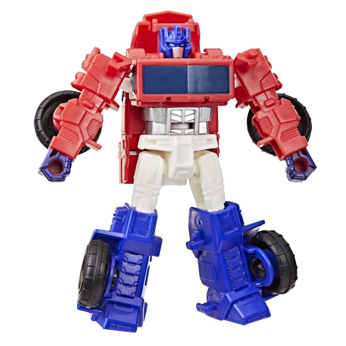 Transformers Toys CYBERWORLD Cyber Changers Optimus Prime Action Figure, 6+
