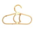 thumbnail image 1 of Kids Hanger Rainbow Moon Sun Design Non-Slip Rattan Scarf Garments Hanging Rack for Closet, 1 of 8